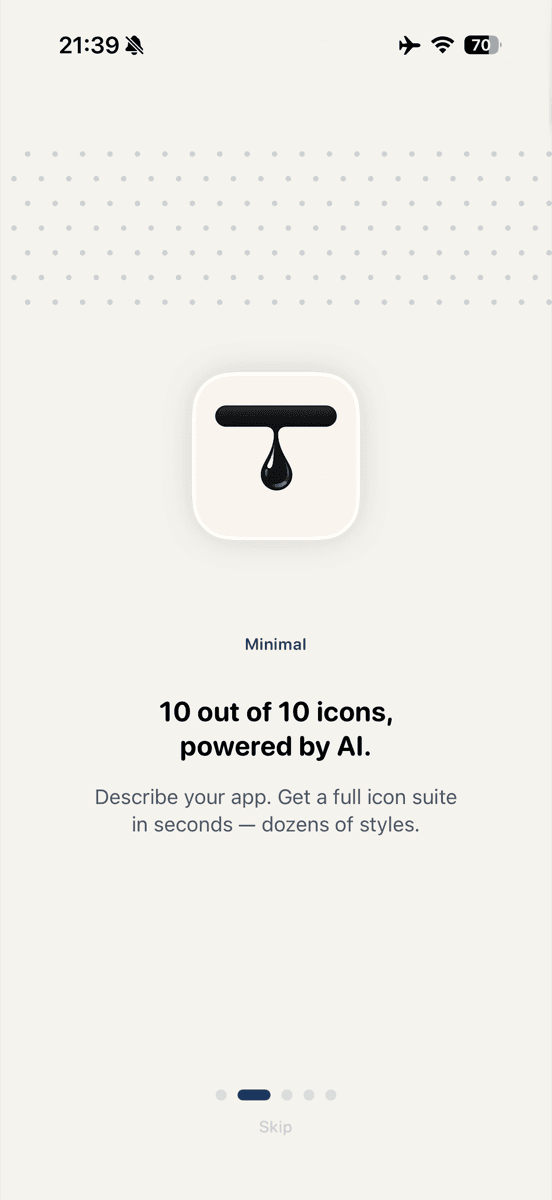 Drip: Icon Generator & Mockup screenshot 1