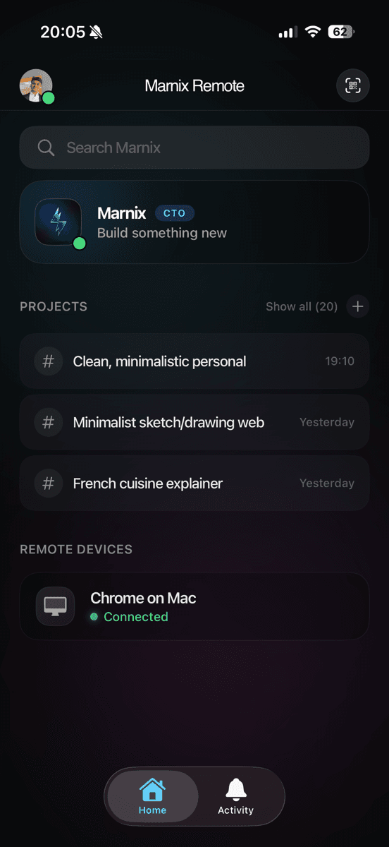 Marnix Remote screenshot 1