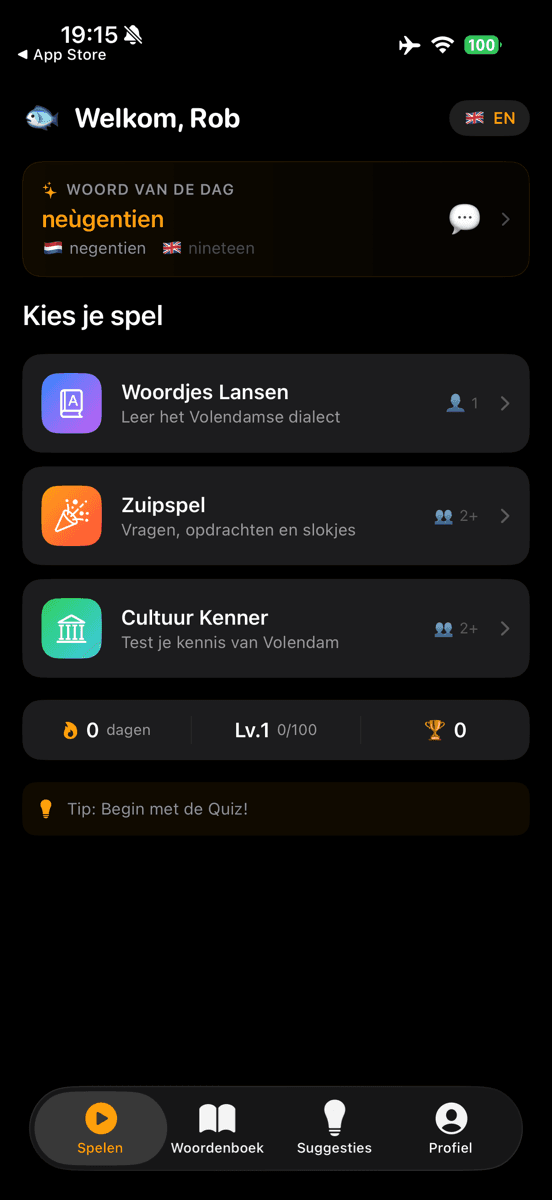 Volendam: Dialect Quiz Trivia screenshot 1