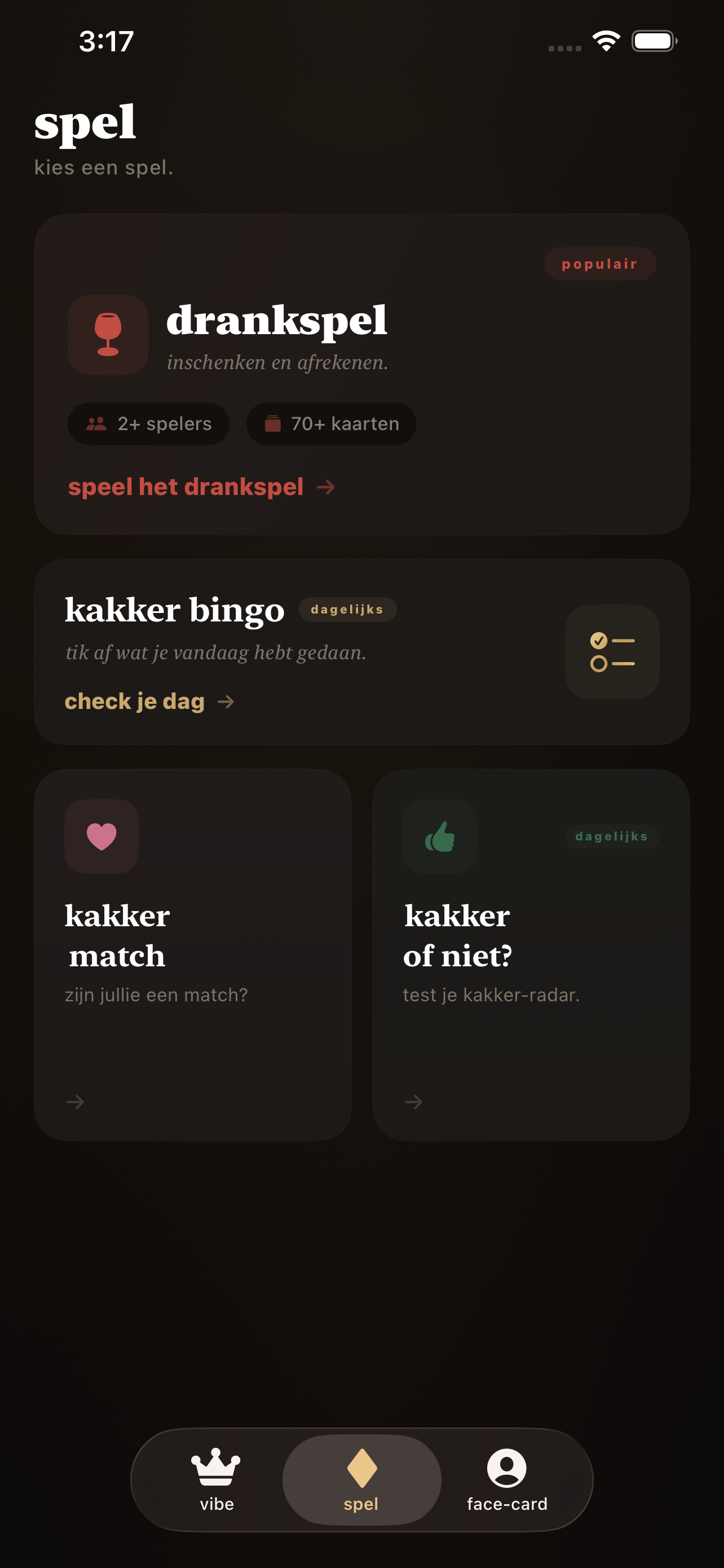 Kakkermeter second screen