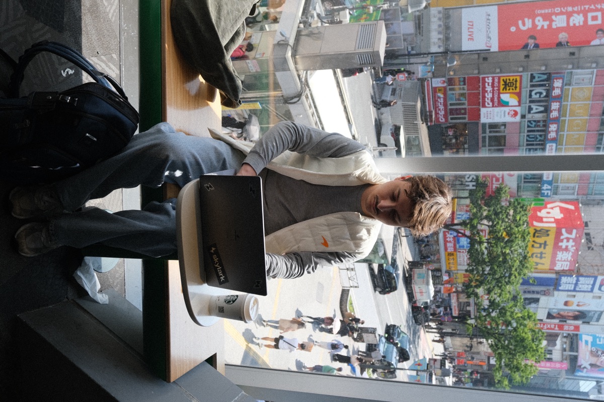 Working remotely from Japan